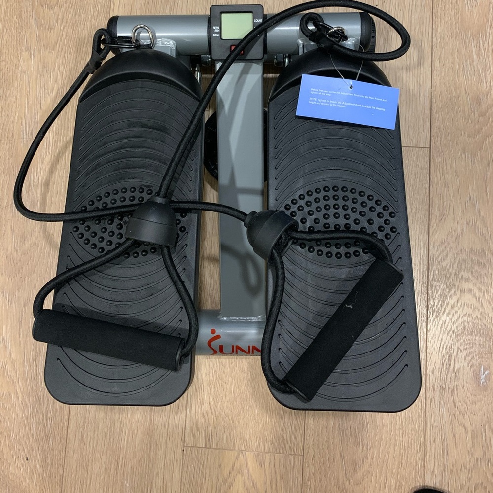 Mini Stepper with Exercise Bands